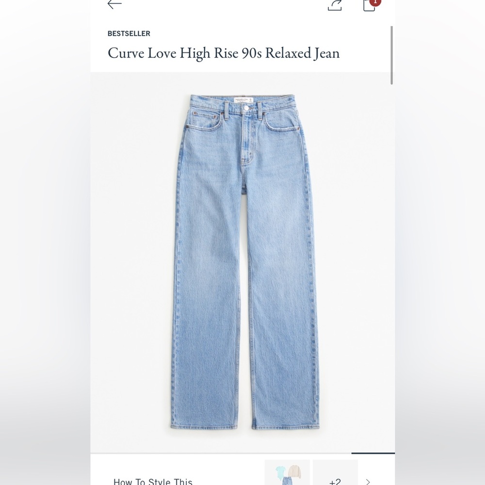 Size 18S Abercrombie Jeans